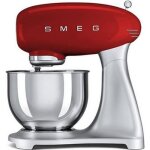 Smeg robot sur socle 48l 800w rouge - smf02rdeu