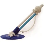 Robot piscine hydraulique - mamba - nettoyage fond - couleur bleu - longueur 10m