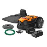 Robot tondeuse autonome - lawnmaster - 24v 4ah - sans c�ble p�riph�rique - jusqu� 800 m� - largeur 20 ...