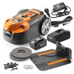 Robot tondeuse autonome 24v avec station de charge sans fil p�rim�trique - le robot le plus simple du ...