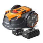 Robot tondeuse autonome - lawnmaster - vrm16 - 24 v - 16 cm - sans fil p�rim�trique