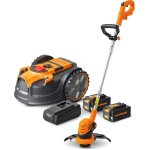 Robot tondeuse autonome - lawnmaster - vrm16 - combo - 2b - 24 v - 16 cm - sans fil p�rim�trique + coupe ...