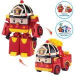 Robot transformable 2 - en - 1 - robocar poli - roy - 10 cm - d�s 3 ans