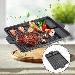 Robuste en fonte daluminium barbecue grill pan frire plaque chauffante plaque non - bton revtement ...