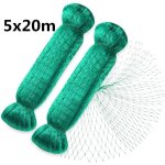 Filet anti - oiseaux - xjydncg - rock - 5x20 m - vert - pe