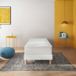 Le roi du matelas - sommier tapissier cirse - 90x190 cm - cadre bois massif recouvert de tissu - lattes ... Le roi du matelas - sommier tapissier cirse - 90x190 cm - cadre bois massif recouvert de tissu - lattes ...