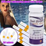 Rokoo 2 en 1 bandelettes de test deau test duret� chlore ph alcalinit� spa piscine test sans total qualit� ...