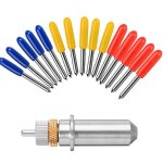 Roland jeu de lames de traceur de coupe 30 45 60 degr�s roland traceur de d�coupe lame de coupe en vinyle ...