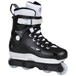 Roller agressif - playlife - reactor - noir - platines kizer fluid v - roues 58mm / 90a