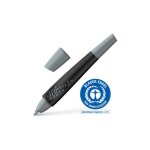 Roller  cartouche - schneider - breeze - noir - gris - pointe moyenne - rechargeable
