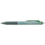 Roller encre gel effa�able - frixion - clicker - vert - r�tractable - pointe moyenne