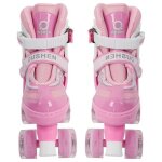 Roller enfant taille m patins  roulettes dbutants  double range - kedia - rglables pour enfant - ...