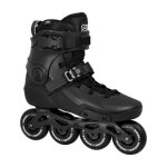 Roller - neo 2 80 noir - coque renforc�e 5 - holes - platine alu 243 mm (4x80mm) - roues 80mm / 85a