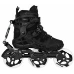 Roller en ligne powerslide phuzion argon syncro black 110 - roller complet pour adulte - blanc