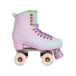 Roller quad - chaya - melrose deluxe - pastel - blanc - mixte - 6 ans et plus