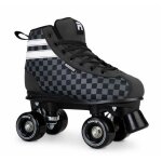 Roller quad - rookie rollerskates - magic checker - checker - noir