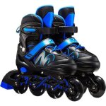 Roller en ligne réglable confortable - surenhap - mixte - pour adulte - roues en pu solides - triple ... Roller en ligne réglable confortable - surenhap - mixte - pour adulte - roues en pu solides - triple ...