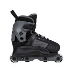Roller street agressif junior ajustables - usd - transformer black / grey - mixte - 6 ans - blanc