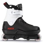Roller street roces m12 lo pro hazelton black white - taille 43 - mixte - skateboard - adulte