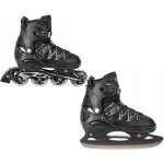 Roller torche - raven - taille ajustable - roulements abec - 9 - 2en1 roller et patins � glace