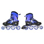 Rollers en ligne pour enfants - b. livem - rglable - taille s - bleu - garons et filles