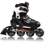 Blackwheels sonic - rollers fitness r�glables - taille 39 - 42 - platine alu 3d one step adjustment - ...