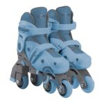 Rollers �volutifs - globber - inline 2 - en - 1 - taille 26 / 29 - bleu / noir