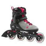 Rollers femme rollerblade macroblade 90 - neutral grey / paradise pink - 39