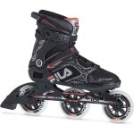Rollers - fila - legacy pro 100 - noir / rouge - 275mm - aluminium - mixte