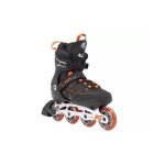 Rollers - k2 - fit 80 alu - homme - noir / orange Rollers - k2 - fit 80 alu - homme - noir / orange