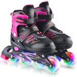 Rollers en ligne - patinsenligne - roller fille / femme - roller enfants - roller lumineuse - 4 tailles ...