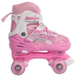 Rollers quad classiques jeobest pour filles - taille m - rose - mat�riau composite respirant semi - doux ...