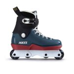 Rollers - roces - agressif m12 lo jansons storm - bleu / noir - polyur�thane aluminium fibre de verre ...