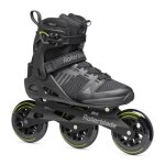 Rollers rollerblade macroblade 110 3wd - homme - noir - aluminium - knit en tricot a�r�e - 3x110 - hydrogen ...