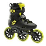 Rollers - rollerblade - maxxum 125 - noir / lime - taille 43 - botte ventilée Rollers - rollerblade - maxxum 125 - noir / lime - taille 43 - botte ventilée