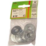 Rondelle plate large - acier zingu� - d: 14 mm