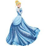 Stickers repositionnables - roommates - cendrillon - 102x75cm - pvc - d�coration murale