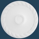 Rosace lgante marbet r - 22  60 cm polystyrne lger blanc