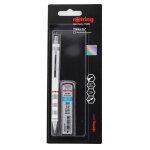 Rotring tikky 1 porte mine blanc 07mm 1 étui de 12 mines 07mm hb - blister Rotring tikky 1 porte mine blanc 07mm 1 étui de 12 mines 07mm hb - blister