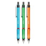 Rotring visuclick set de 3 portes - mines bleu vert et orange + mines 0. 7mm