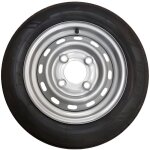 Roue de remorque 135 / 80x13 - 4 trous 130 mm - d�port 20