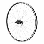 Roue arrire combo velox - noir - 11 / 10 / 9 vitesses - v - brake ou disc - moyeu shimano - sram 6 trous ...