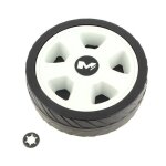 Roue avant gauche d=140 cl111054107 - tondeuse a gazon mac allister - roues et roulettes