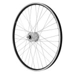 Roue avant vtt velox er - 10 - moyeu dynamo shimano 6v 2. 4w - double paroi - jante 19c - noir