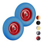 Roue de brouette 4. 80 4. 00 - 8 lot de 2 roue caoutchouc roue de secours jante pneus diable 100 kg charge ... Roue de brouette 4. 80 4. 00 - 8 lot de 2 roue caoutchouc roue de secours jante pneus diable 100 kg charge ...