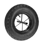Relaxdays roue de brouette 4. 80 4. 00 - 8 pneumatique charge maximale : 120 kg axe fixe pneu rechange ...