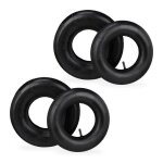 Relaxdays roue de brouette avec chambre  air lot de 2 pneus de rechange 4. 00 - 6 pneumatiques jusqu? ...