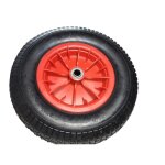 Roue de brouette chariot remorque de jardin gonflable 4. 80 / 4. 00 - 8 4pr al�sage 20 mm