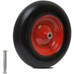 Roue de brouette increvable 3. 50 - 6 260kg + axe � 20mm
