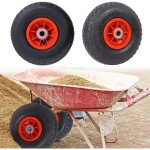 Roue de brouette - naizy - 3. 00 - 4 - pneumatique pu - 260mm - l�g�re et durable